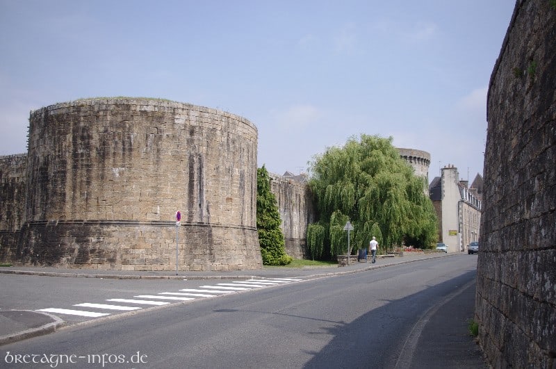 Ruine der Burg von Guingamp