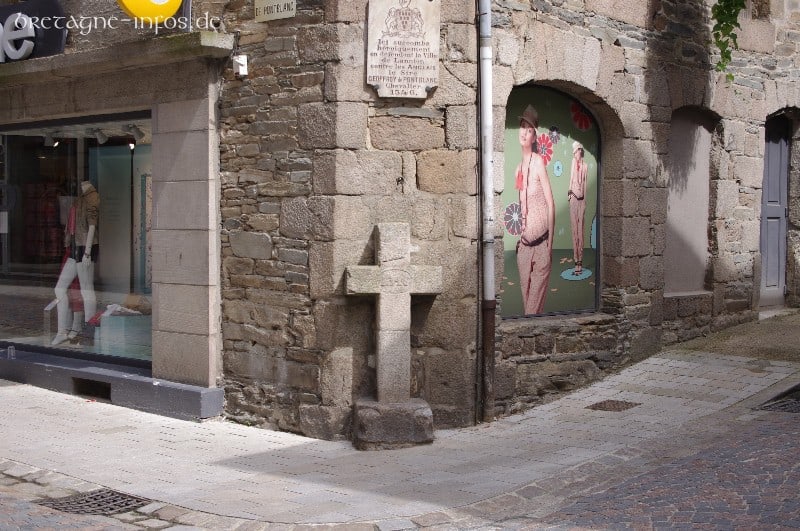 Granitkreuz in Lannion